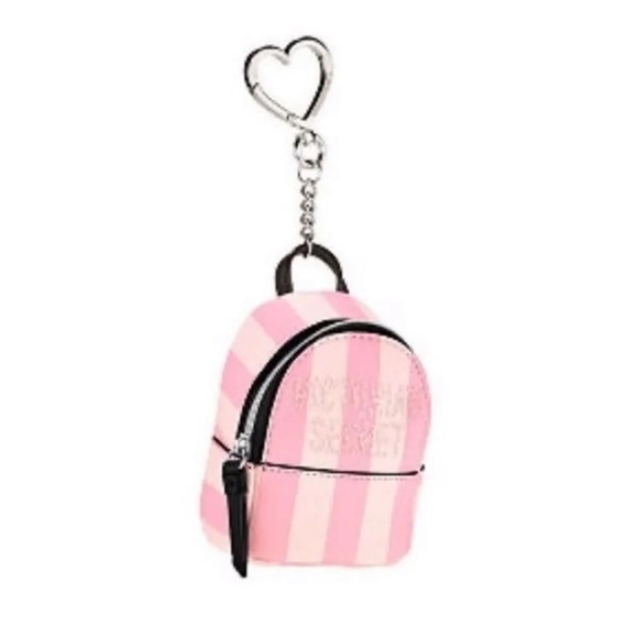 Victoria's Secret Accessories - VS Mini Backpack Charm Keychain Wallet (Pink)